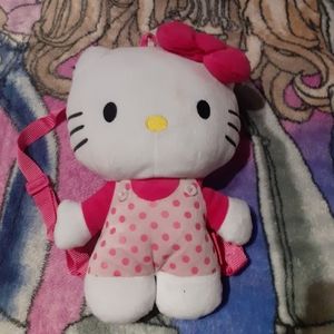 Hello Kitty plush backpack 💜